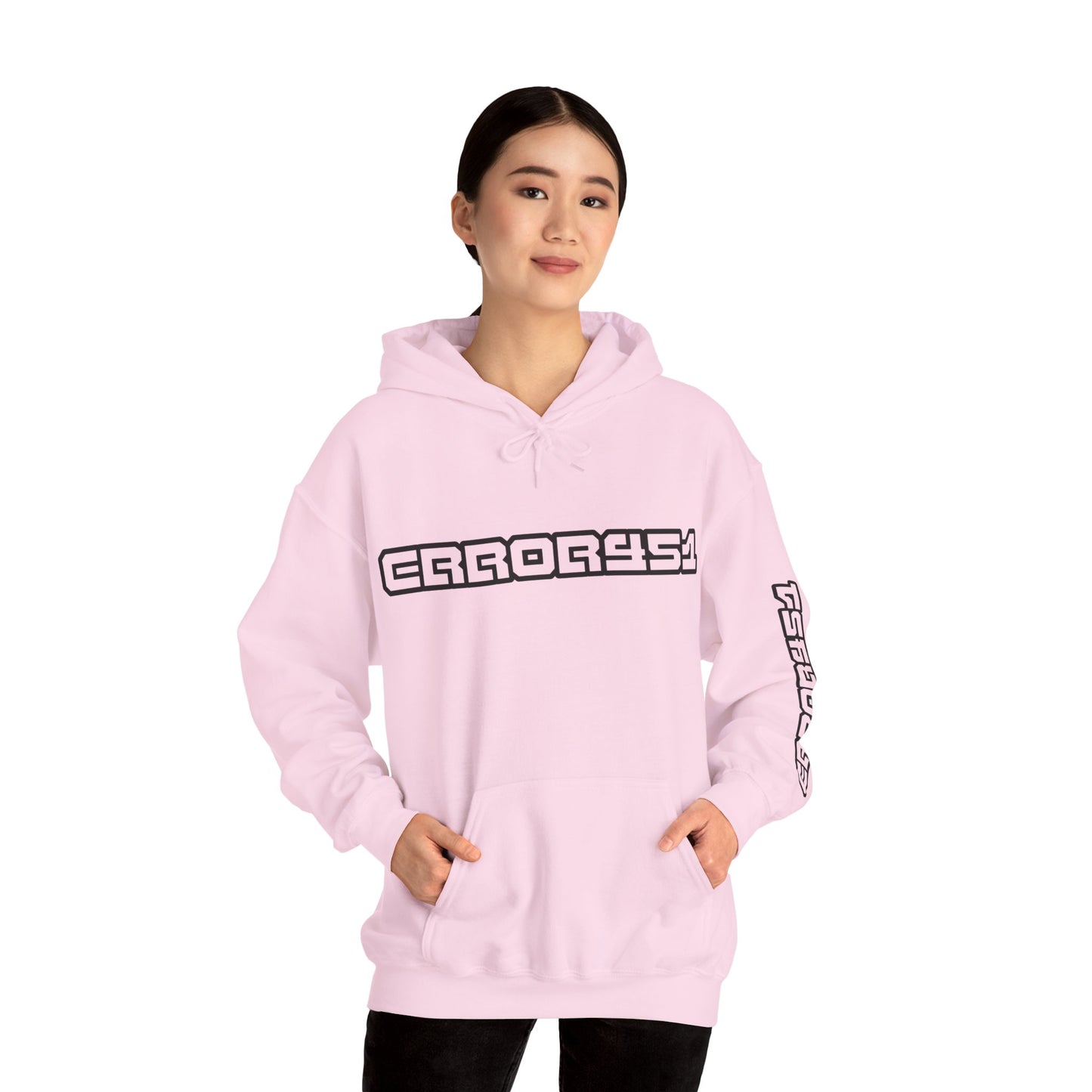 error451 Logo Hoodie – Outline Edition Unisex Hooded Sweatshirt