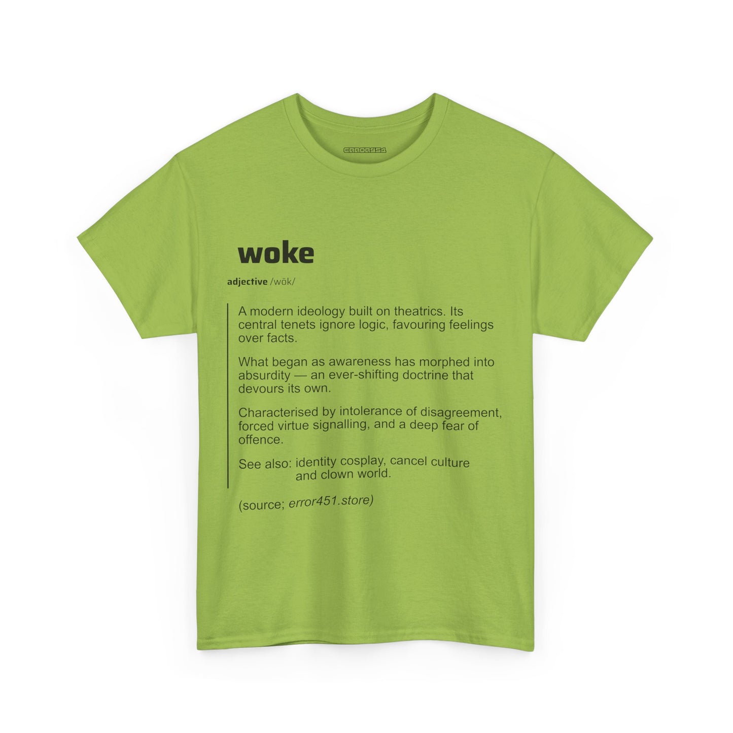 Woke — Redefined. Say What They Won’t. – Unisex Heavy Cotton Tee