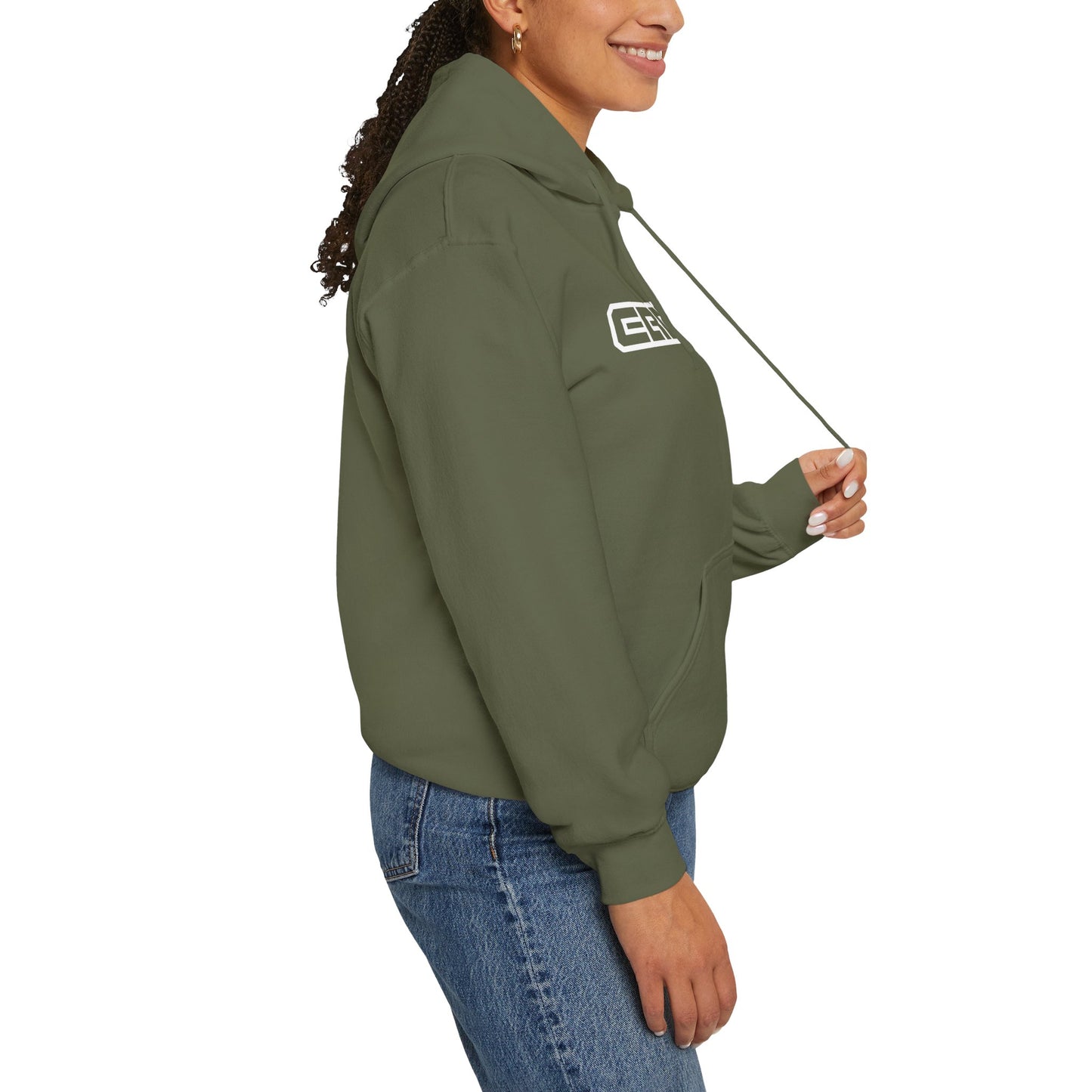 error451 Logo Hoodie – Outline Edition Unisex Hooded Sweatshirt