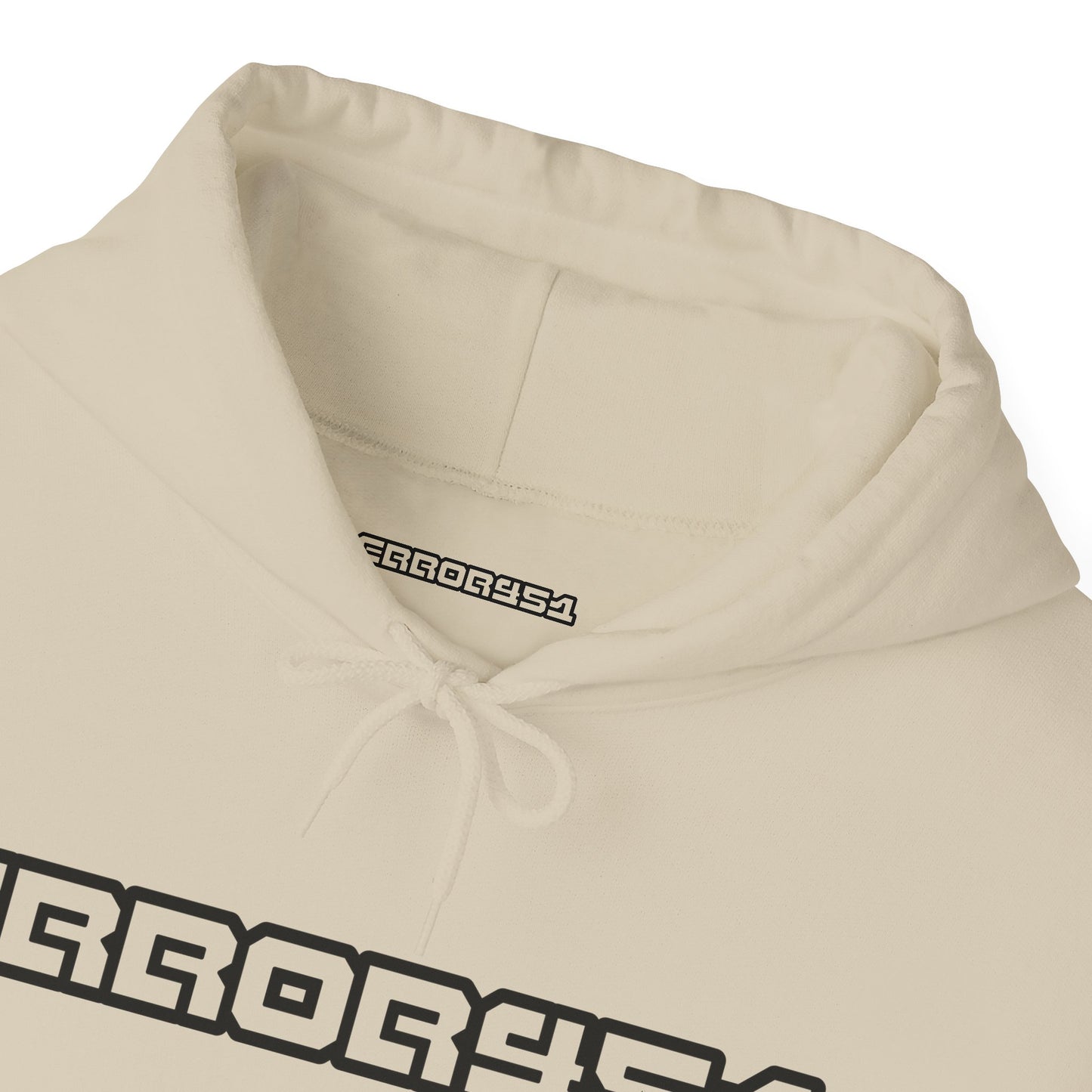 error451 Logo Hoodie – Outline Edition Unisex Hooded Sweatshirt