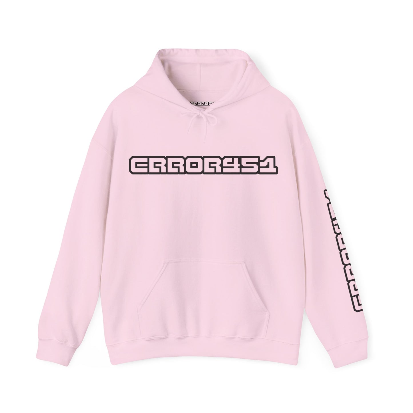error451 Logo Hoodie – Outline Edition Unisex Hooded Sweatshirt