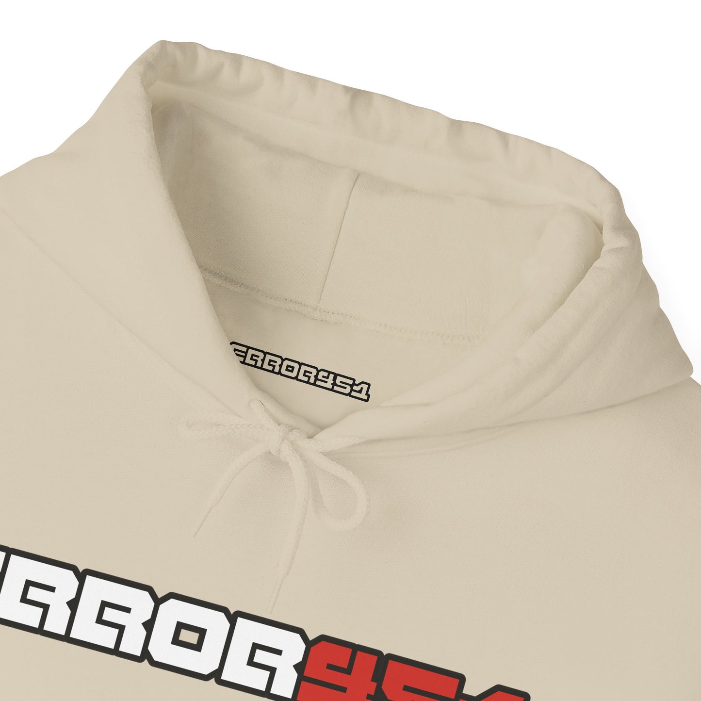 error451 Logo Hoodie – Original Colour Unisex Hooded Sweatshirt