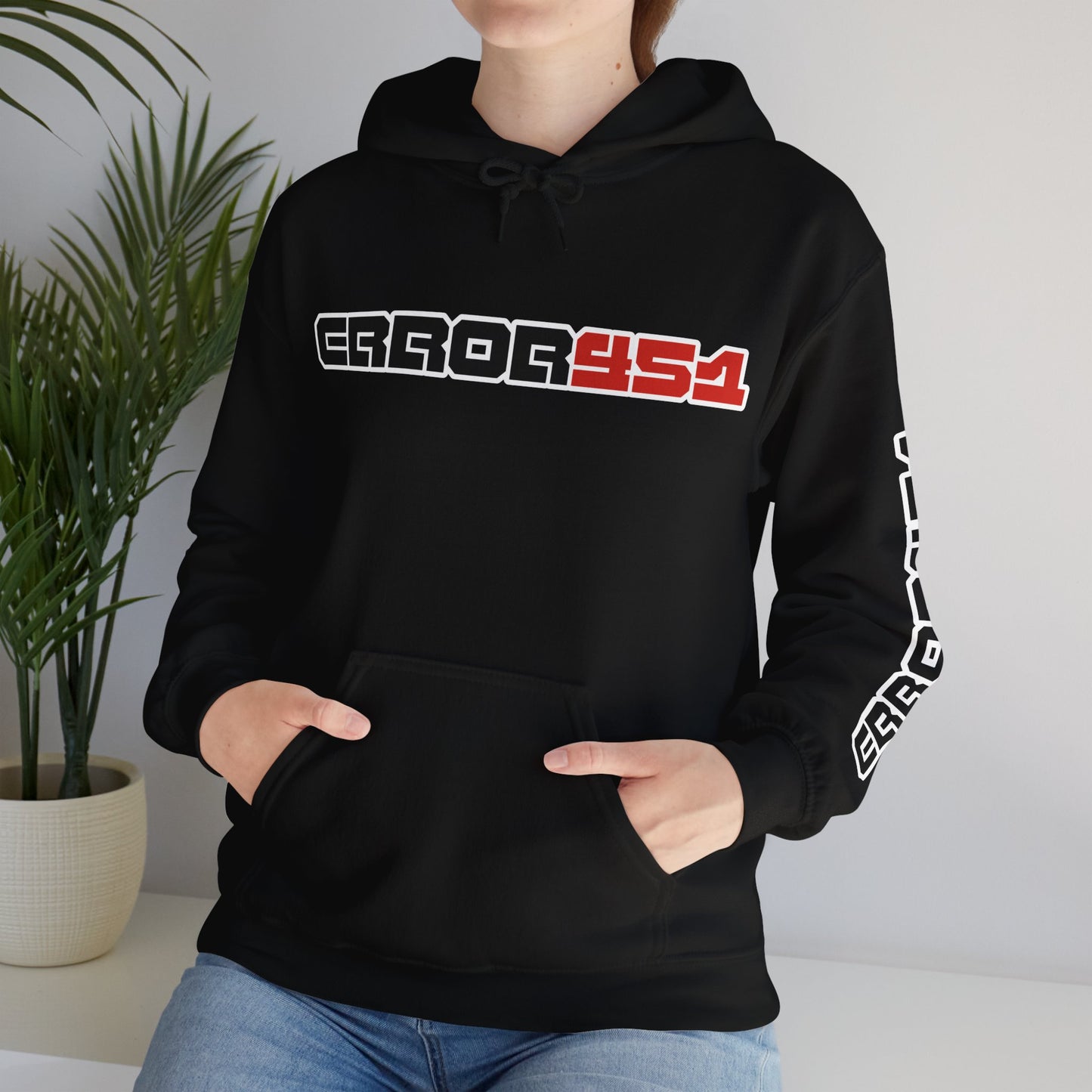 error451 Logo Hoodie – Original Colour Unisex Hooded Sweatshirt