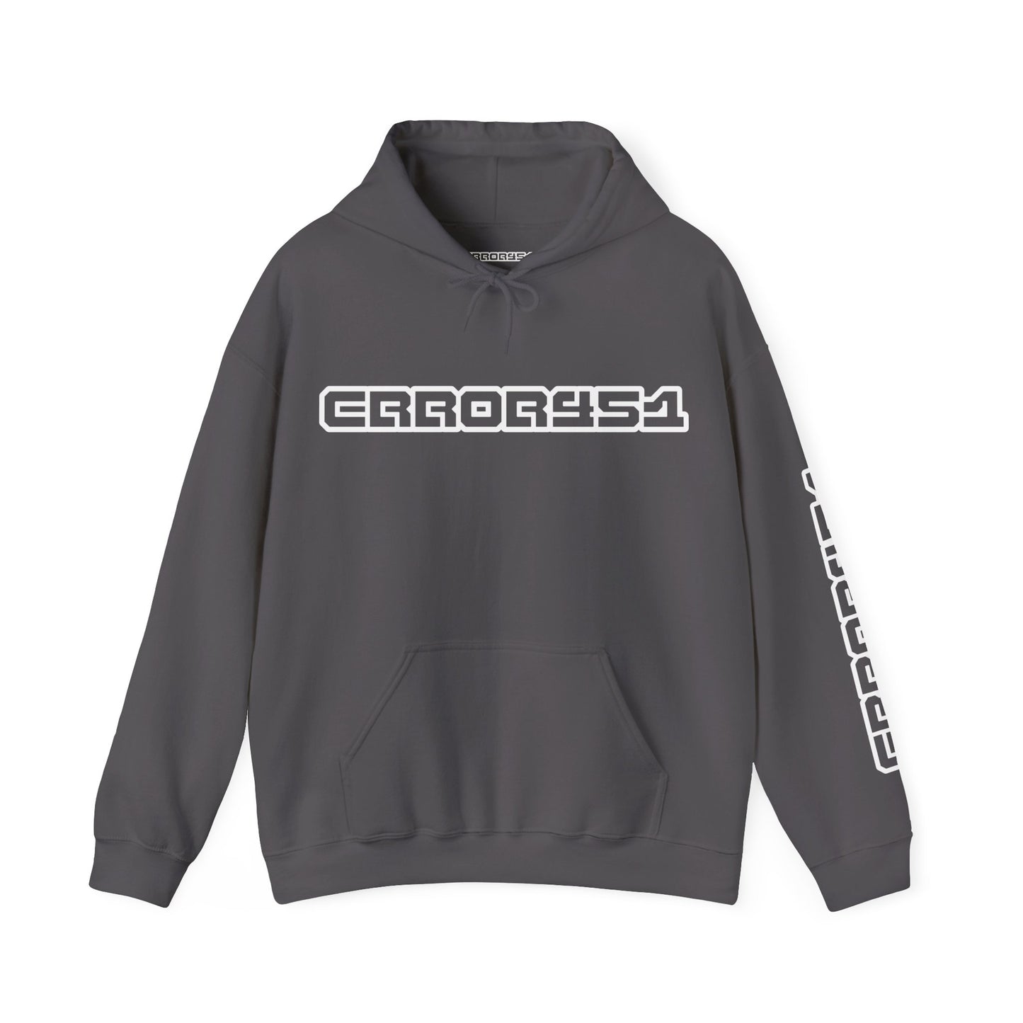 error451 Logo Hoodie – Outline Edition Unisex Hooded Sweatshirt