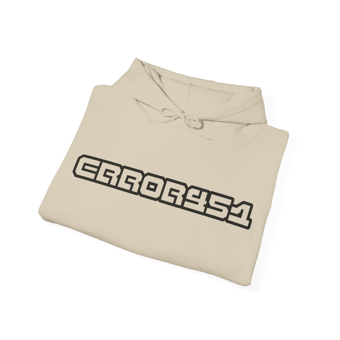 error451 Logo Hoodie – Outline Edition Unisex Hooded Sweatshirt