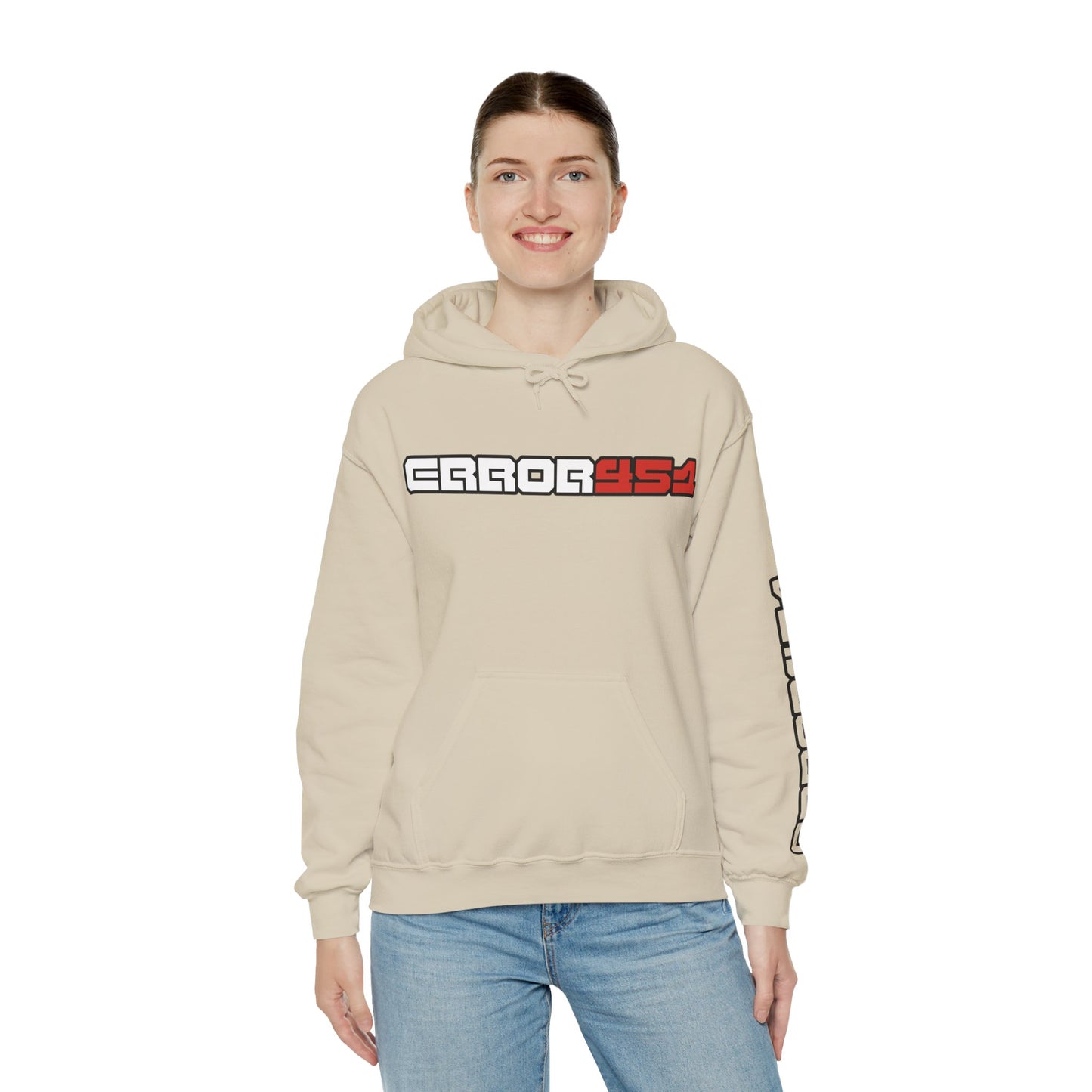 error451 Logo Hoodie – Original Colour Unisex Hooded Sweatshirt