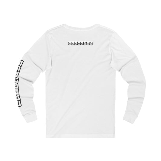 error451 Outline Logo - Long Sleeve Tee