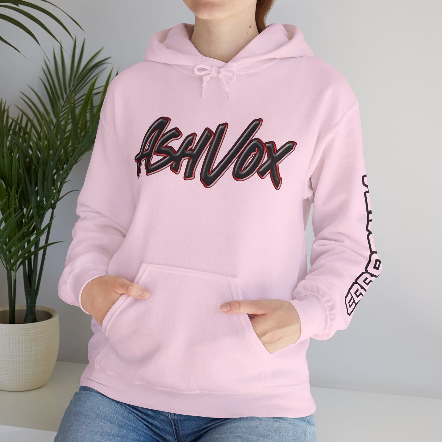 Ash Vox Hoodie – error451 Unisex Hooded Sweatshirt