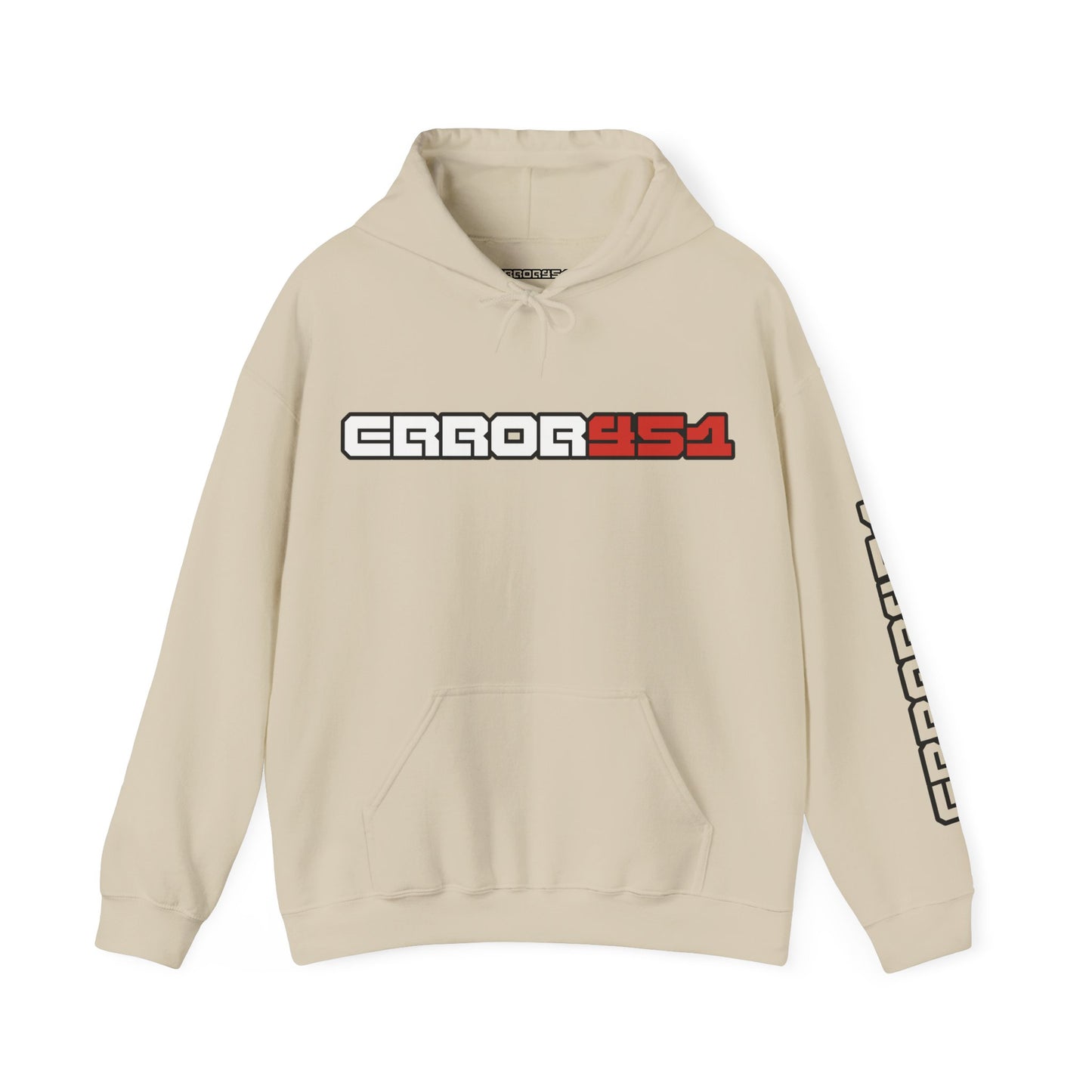 error451 Logo Hoodie – Original Colour Unisex Hooded Sweatshirt