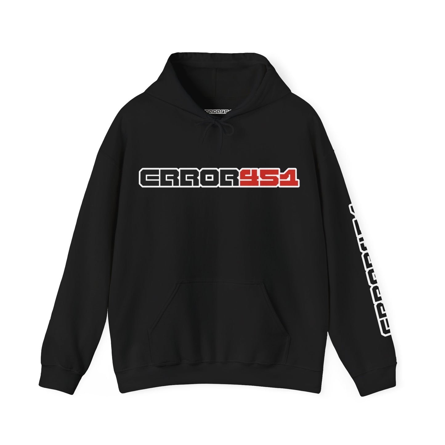 error451 Logo Hoodie – Original Colour Unisex Hooded Sweatshirt