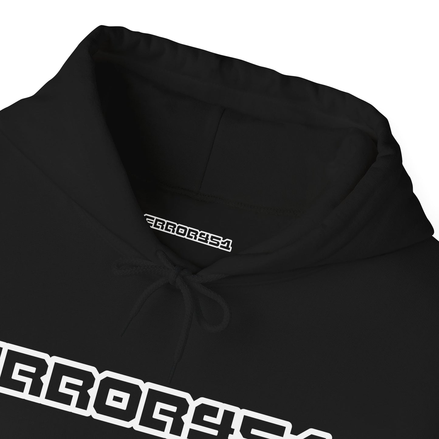 error451 Logo Hoodie – Outline Edition Unisex Hooded Sweatshirt