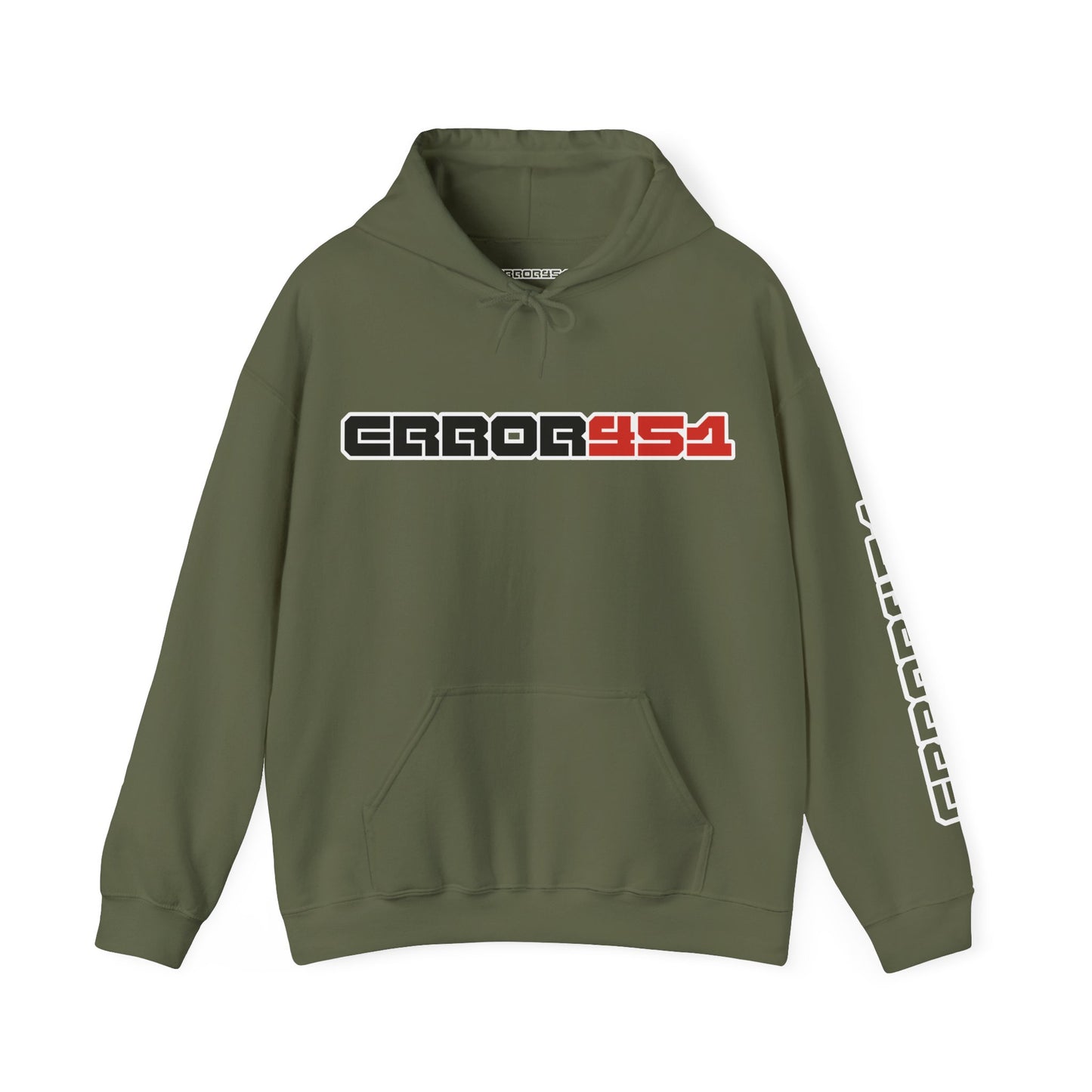 error451 Logo Hoodie – Original Colour Unisex Hooded Sweatshirt