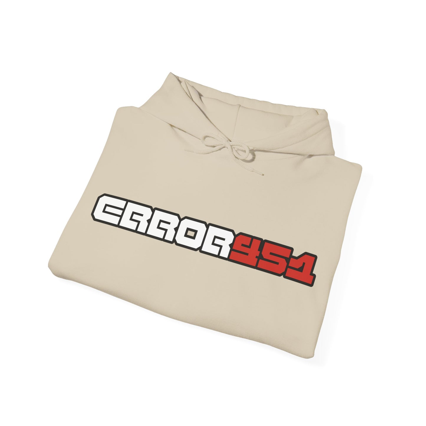 error451 Logo Hoodie – Original Colour Unisex Hooded Sweatshirt