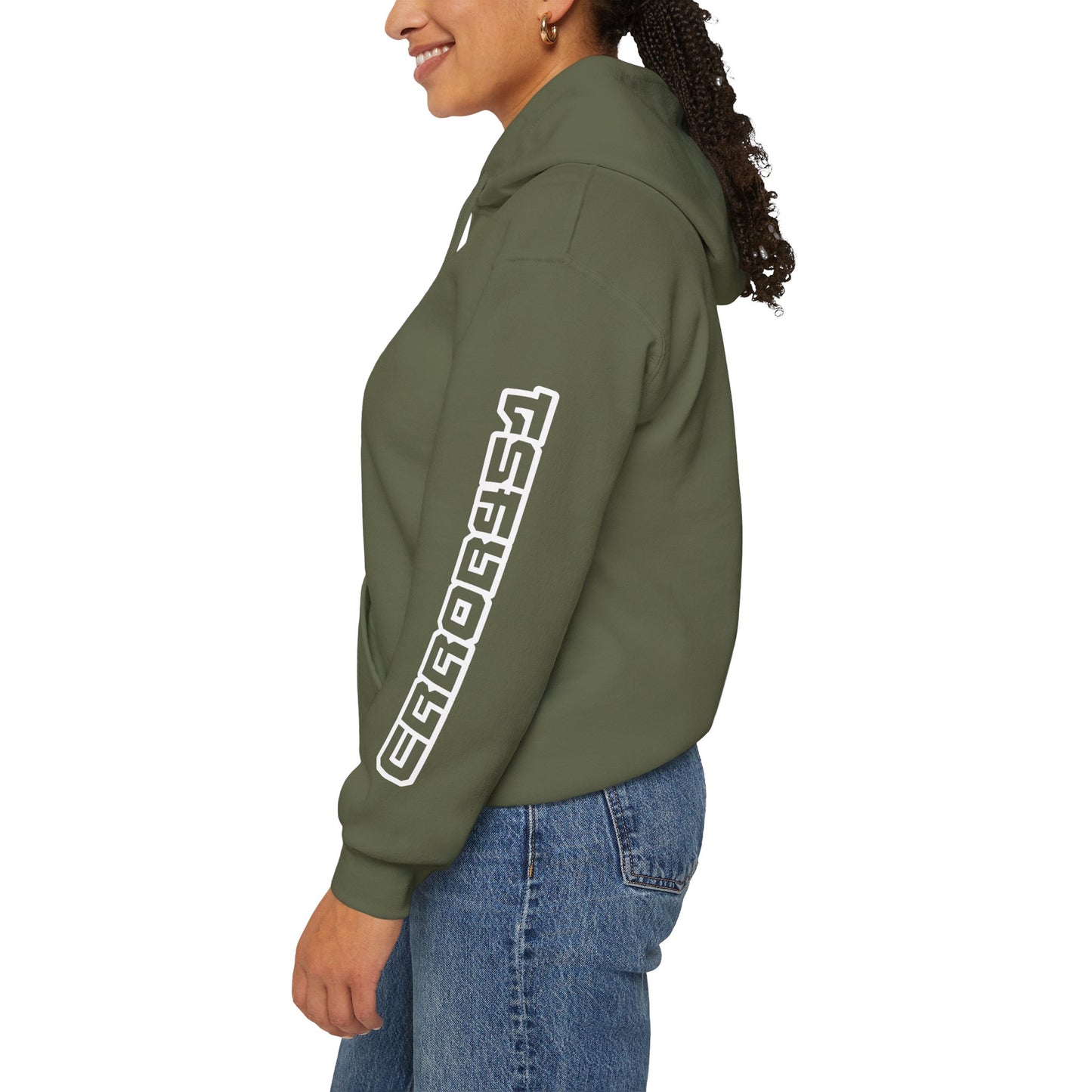 Ash Vox Hoodie – error451 Unisex Hooded Sweatshirt