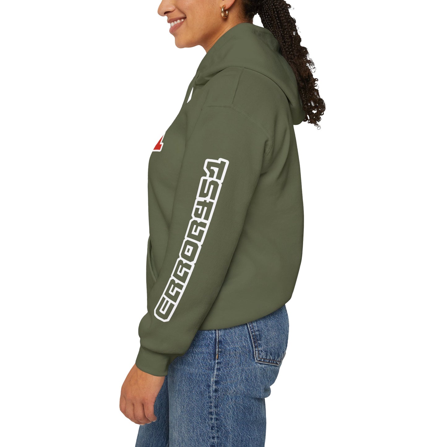 error451 Logo Hoodie – Original Colour Unisex Hooded Sweatshirt