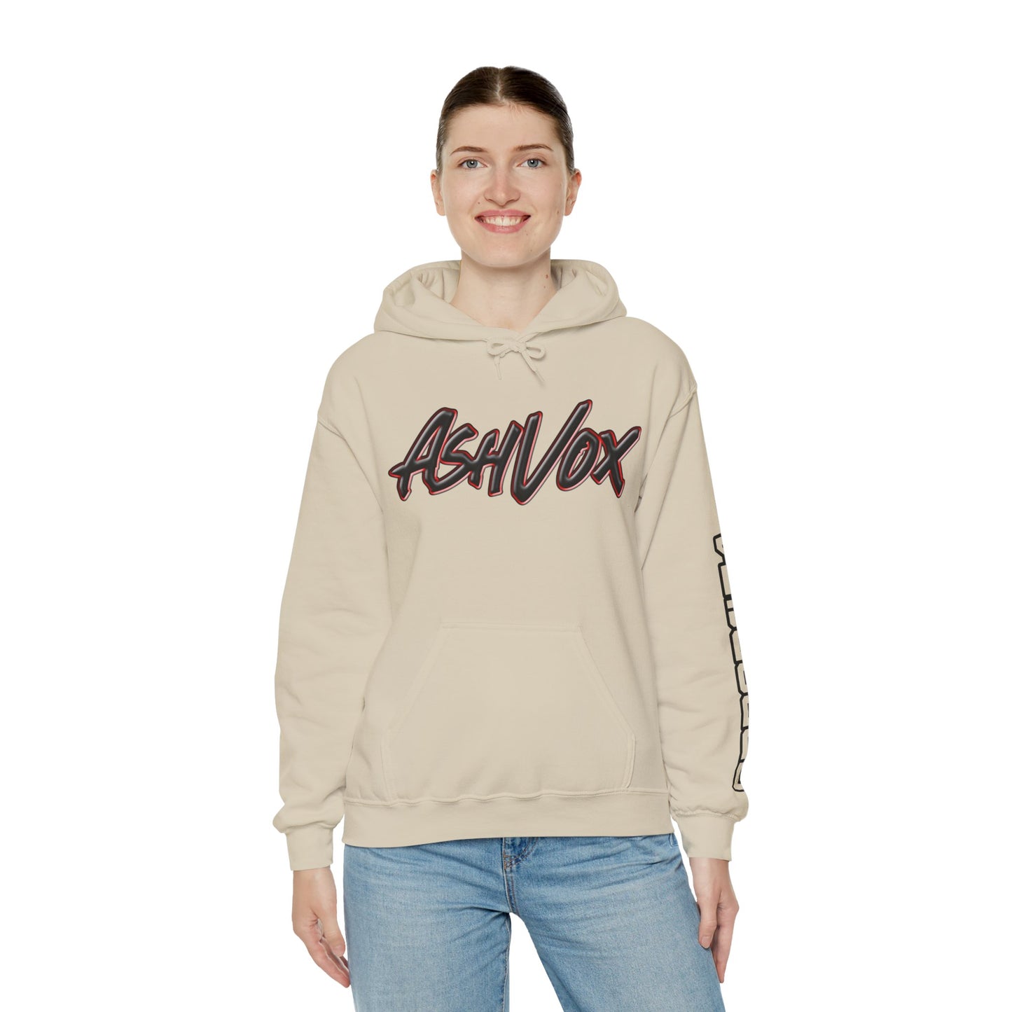 Ash Vox Hoodie – error451 Unisex Hooded Sweatshirt