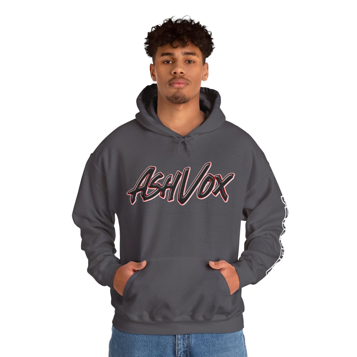 Ash Vox Hoodie – error451 Unisex Hooded Sweatshirt