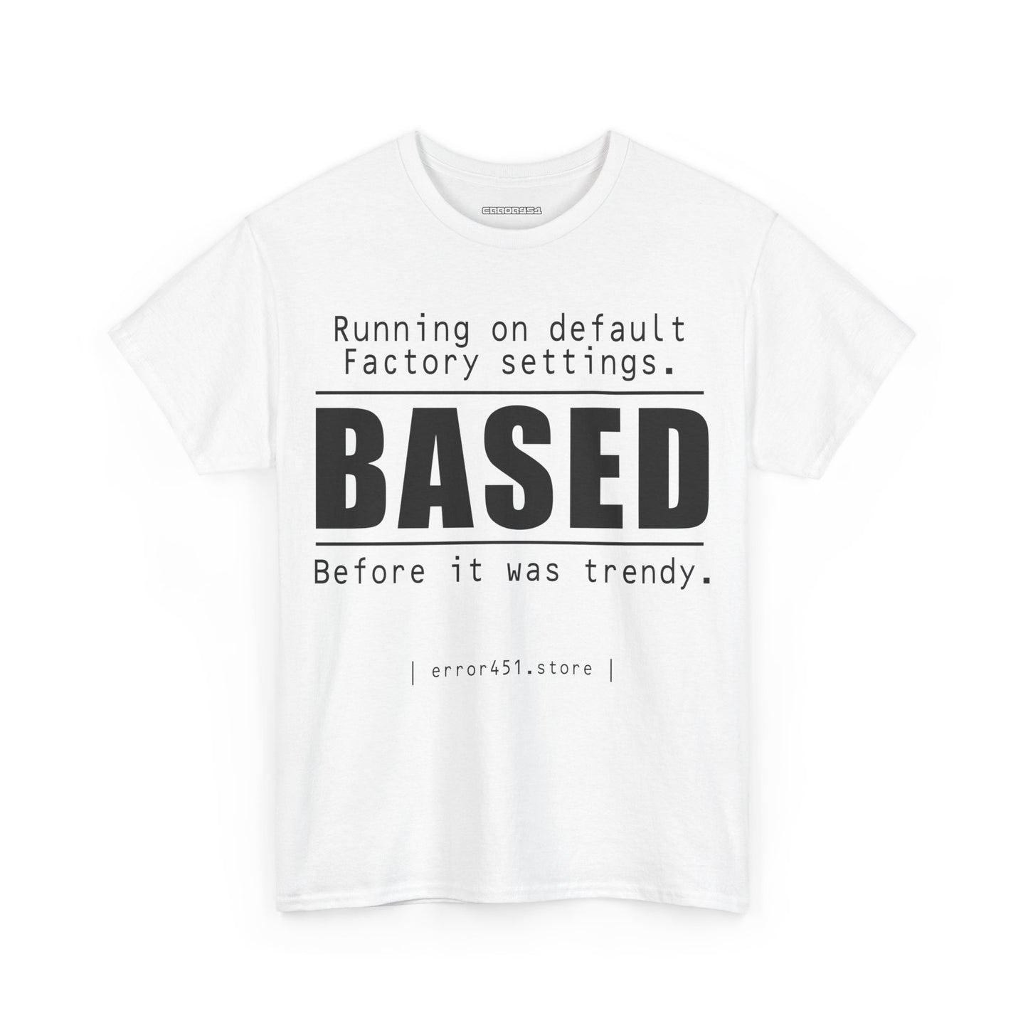 Default settings - Unisex Heavy Cotton Tee - Thought-Provoking Literary Statement T-Shirt for Book Lovers