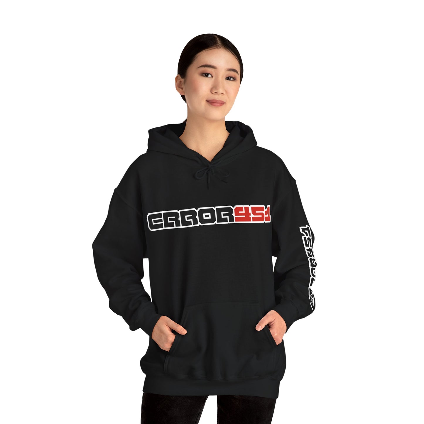 error451 Logo Hoodie – Original Colour Unisex Hooded Sweatshirt