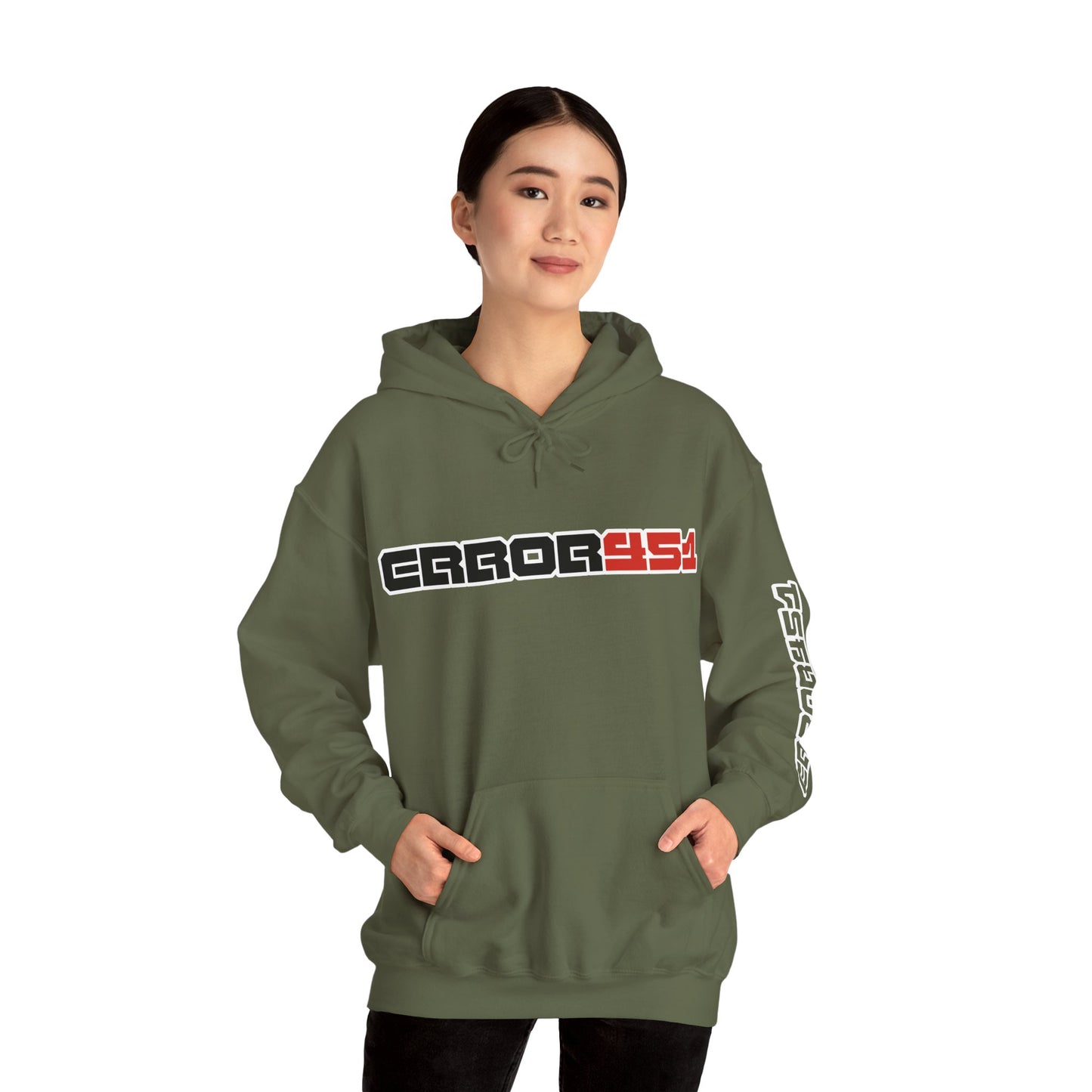 error451 Logo Hoodie – Original Colour Unisex Hooded Sweatshirt