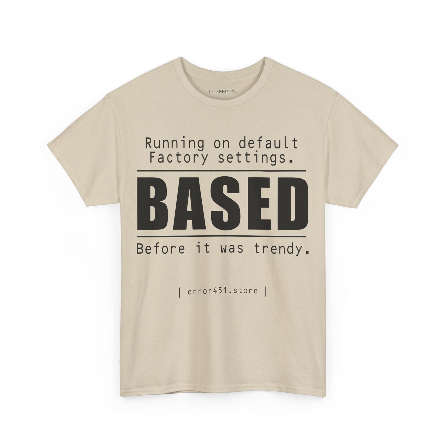 Default settings - Unisex Heavy Cotton Tee - Thought-Provoking Literary Statement T-Shirt for Book Lovers