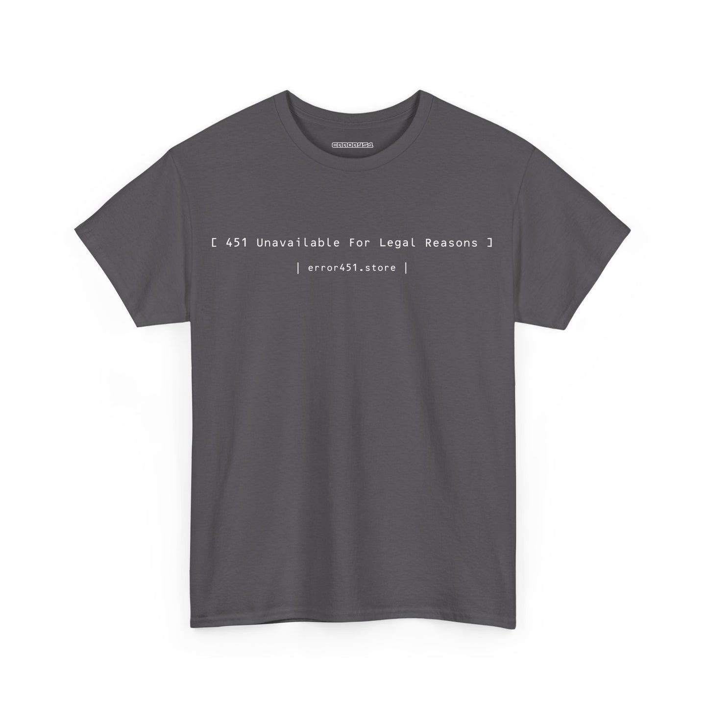Error 451 Literary Statement Tee – Unisex Heavy Cotton