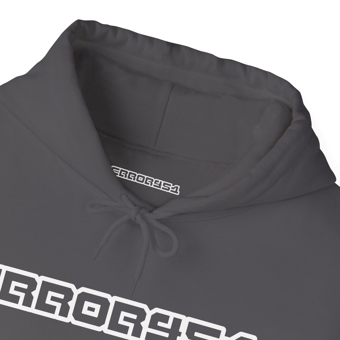 error451 Logo Hoodie – Outline Edition Unisex Hooded Sweatshirt