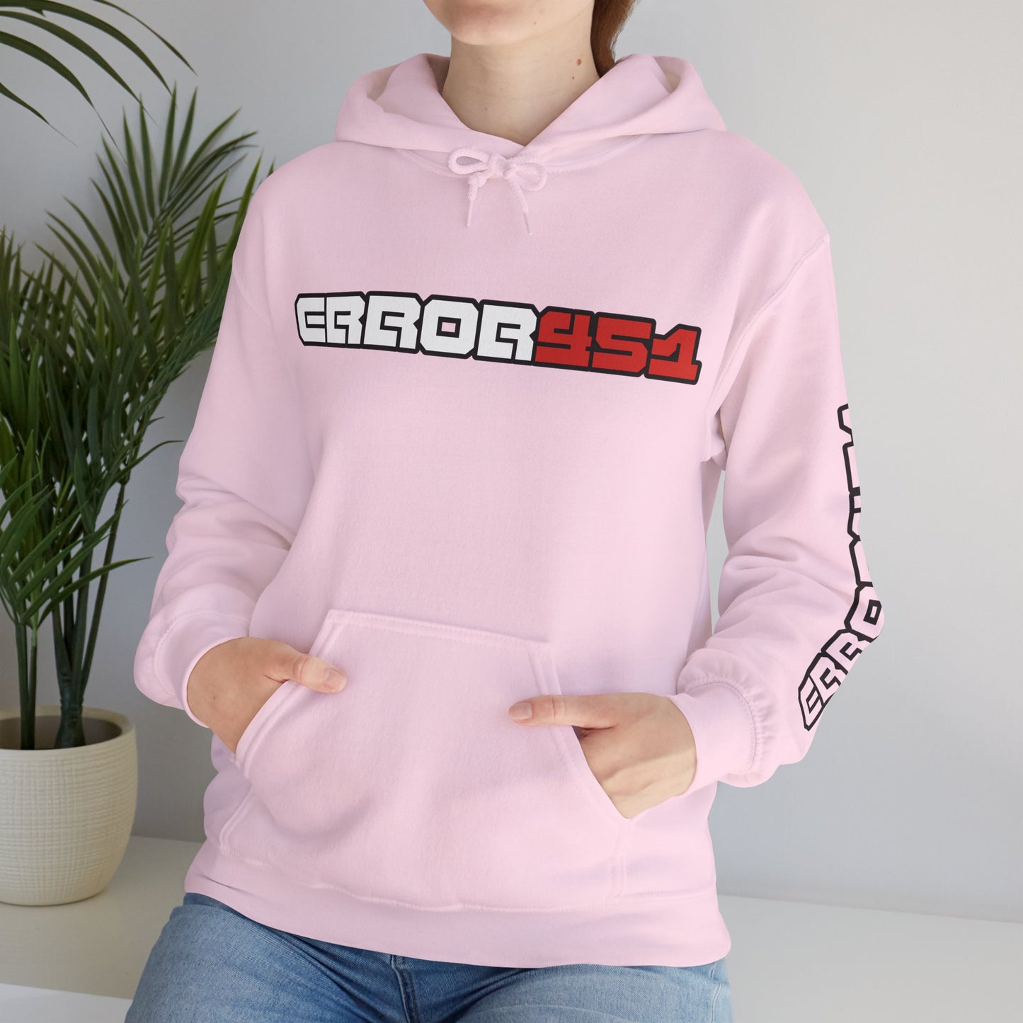 error451 Logo Hoodie – Original Colour Unisex Hooded Sweatshirt